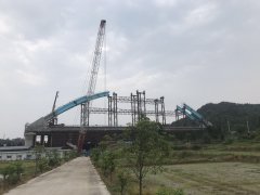 永康156系现场第五勾已经上桥